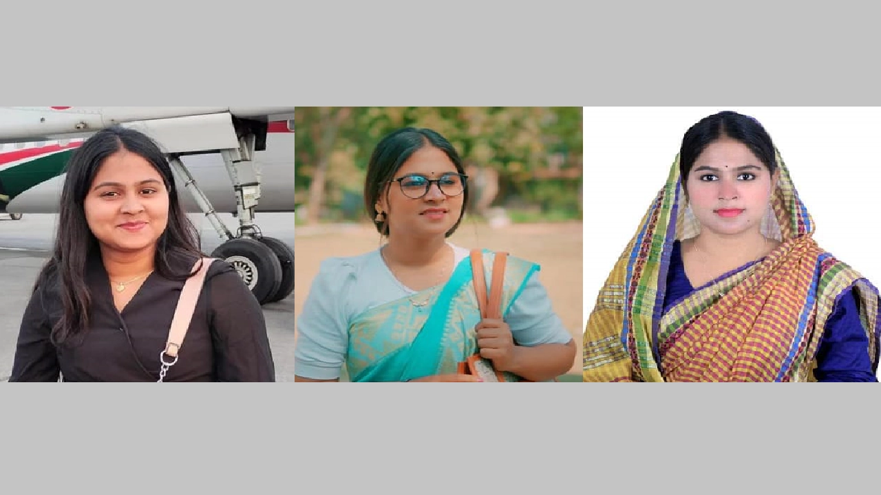 ভাইস চেয়ারম্যান হতে তিনবার জন্ম নেওয়া পপি খাতুনের ভিন্ন ভিন্ন ছবি। সংগৃহীত