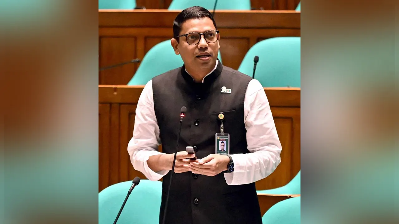 ডাক, টেলিযোগাযোগ ও তথ্যপ্রযুক্তি প্রতিমন্ত্রী জুনাইদ আহমেদ পলক। ছবি : সংগৃহীত