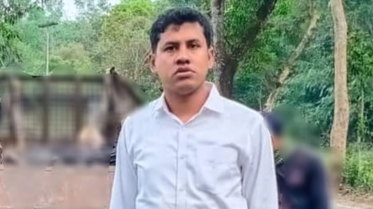 দৈনিক কালবেলা পত্রিকার মাধবপুর উপজেলা প্রতিনিধি মুজাহিদ মসি। ছবি : কালবেলা