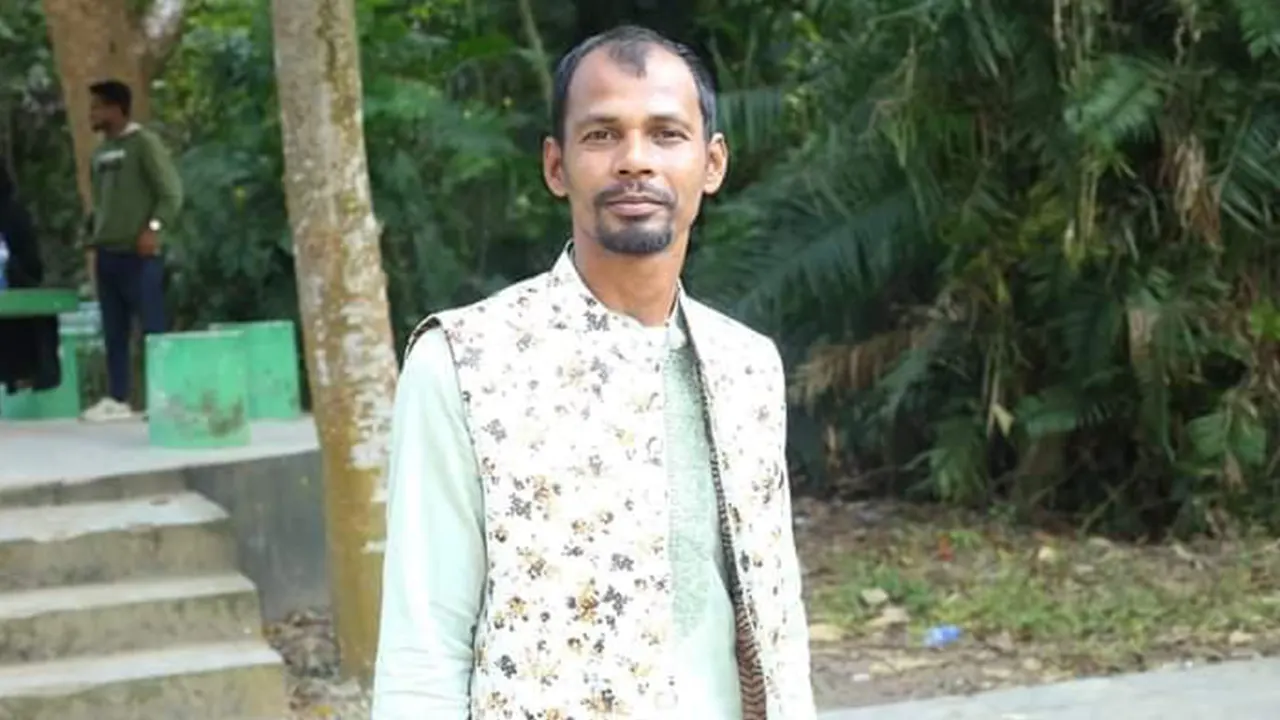 আহত আ.লীগ নেতা মো. মঞ্জিল মিয়া। ছবি : সংগৃহীত