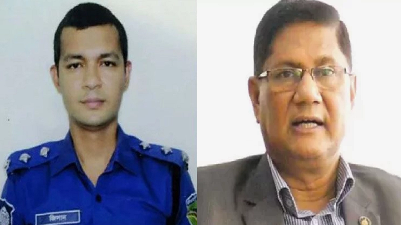 এডিসি জিসানুল হক ও ডিএমপির সাবেক কমিশনার আছাদুজ্জামান মিয়া। ছবি : সংগৃহীত