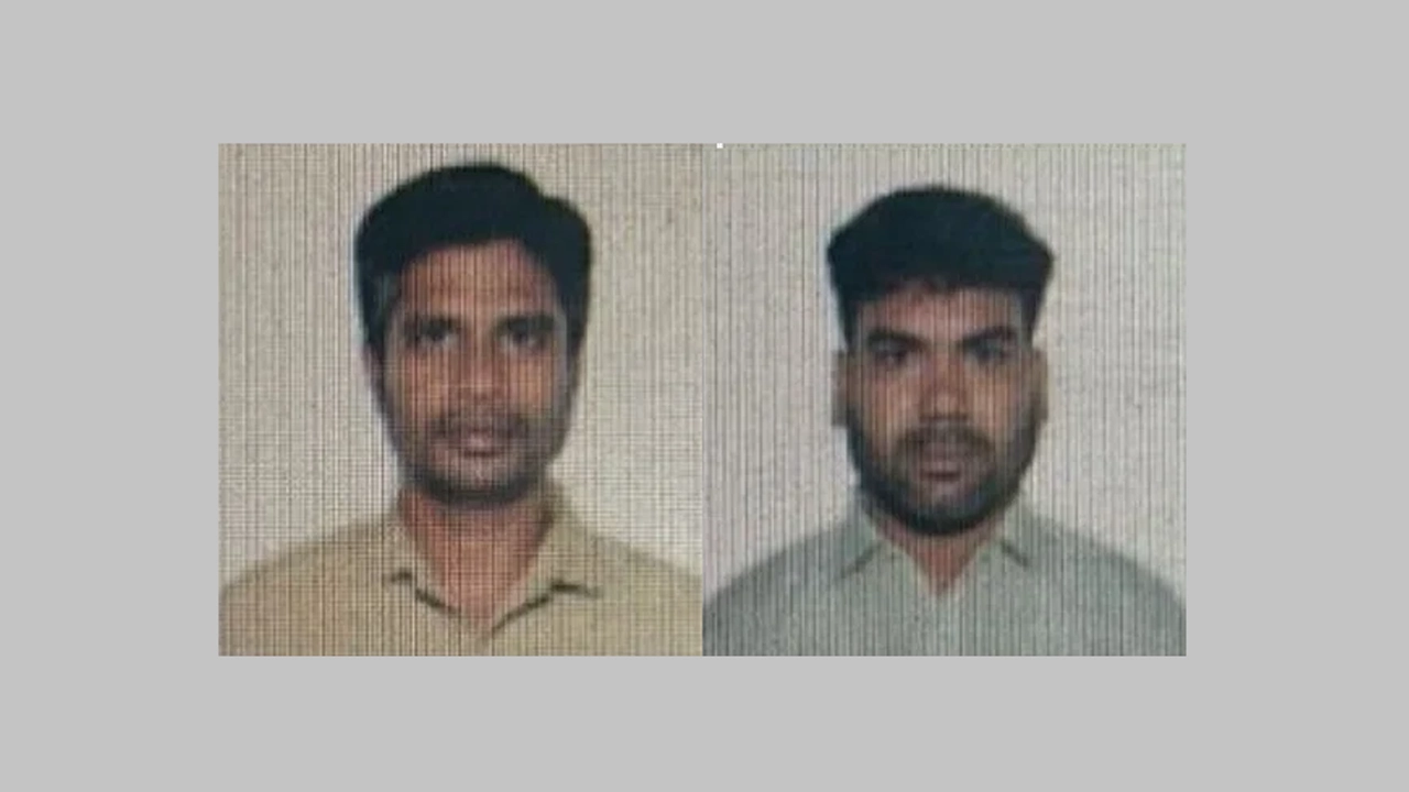খাগড়াছড়ি পাহাড় থেকে গ্রেপ্তার মো. মোস্তাফিজুর রহমান ফকির ও ফয়সাল আলী সাজী। ছবি : সংগৃহীত