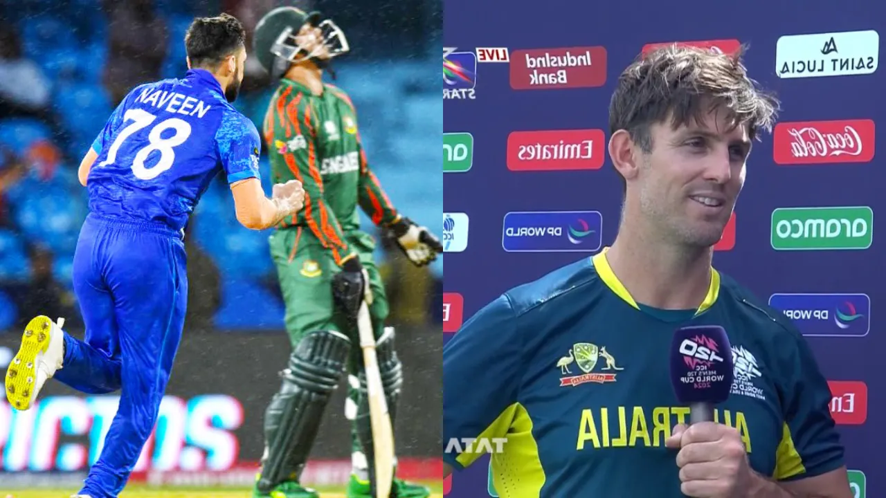 বাংলাদেশের খেলা দেখে হতাশ মার্শ। ছবি : সংগৃহীত
