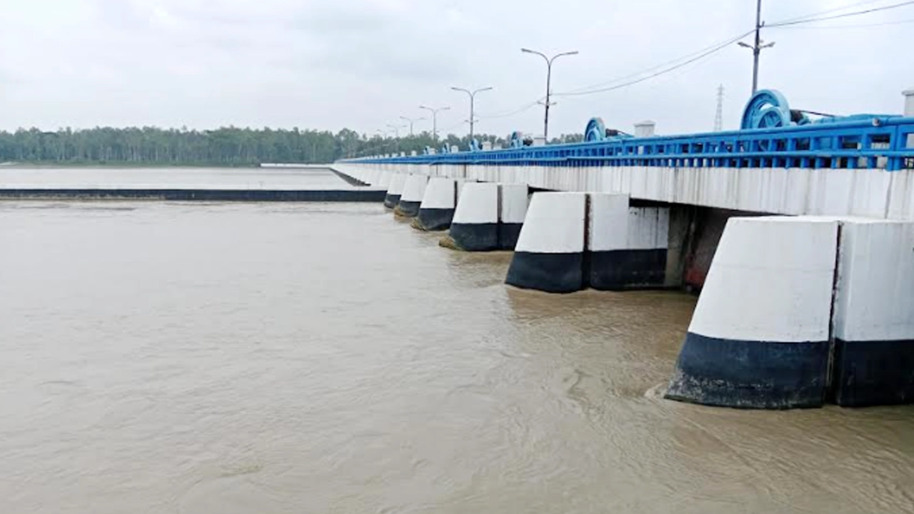 তিস্তা ব্যারেজ।