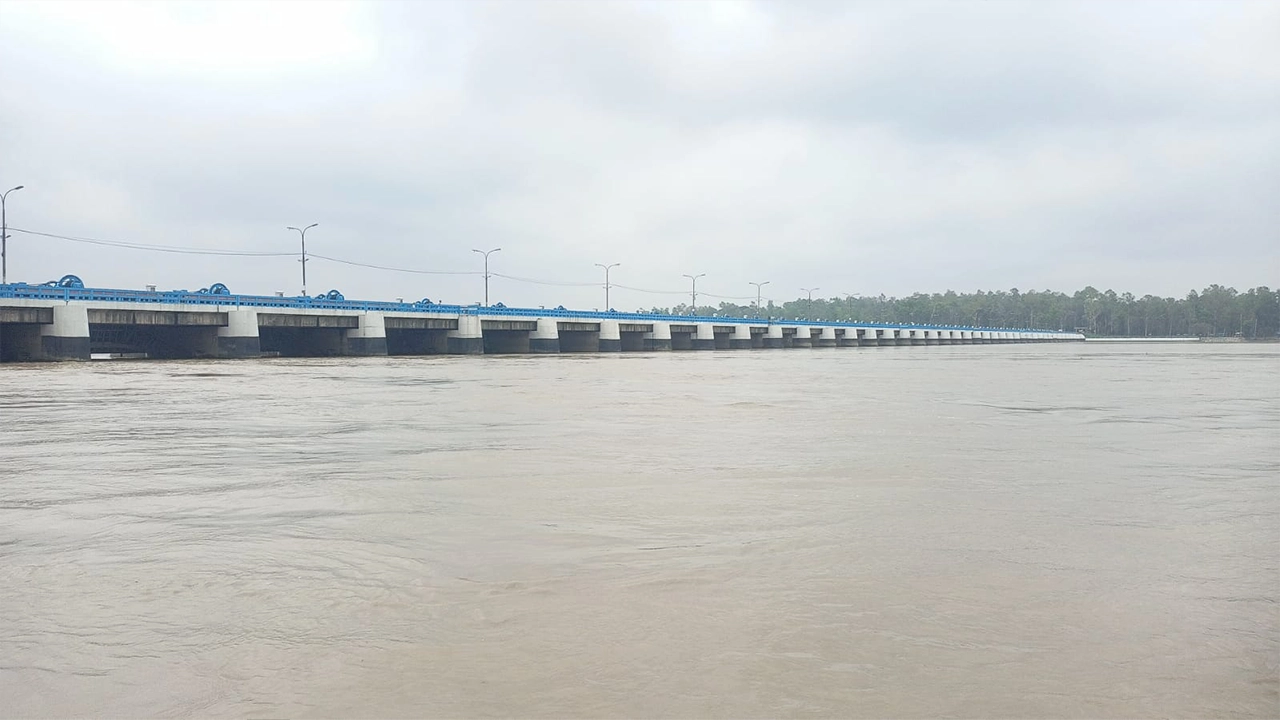 তিস্তা ব্যারেজ। ফাইল ছবি :  কালবেলা