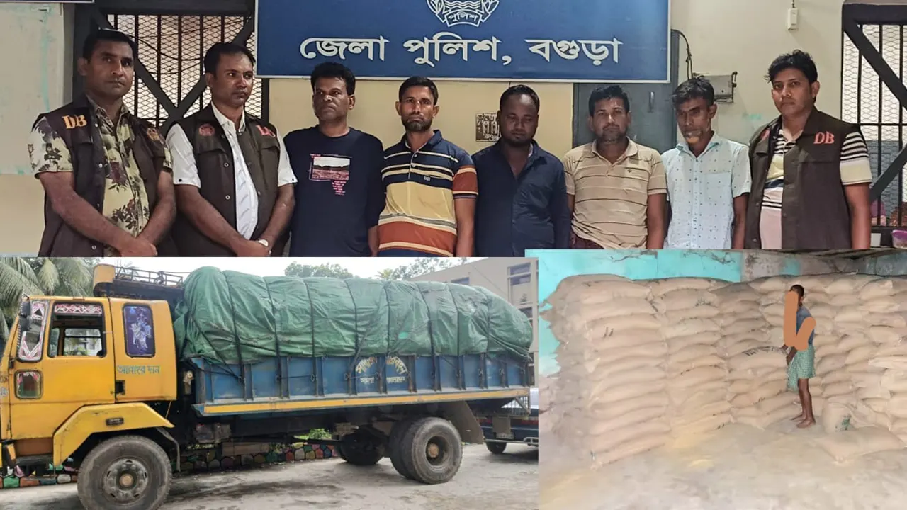 ডিবি পুলিশের হাতে গ্রেপ্তার আসামিরা। ছবি : কালবেলা