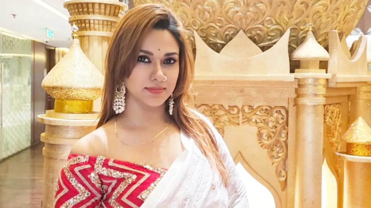 চিত্রনায়িকা ইয়ামিন হক ববি। পুরোনো ছবি