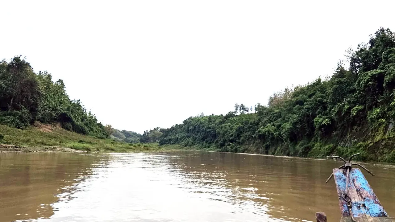 বান্দরবানের পাহাড়ি খরস্রোতা সাঙ্গু নদী। ছবি : কালবেলা