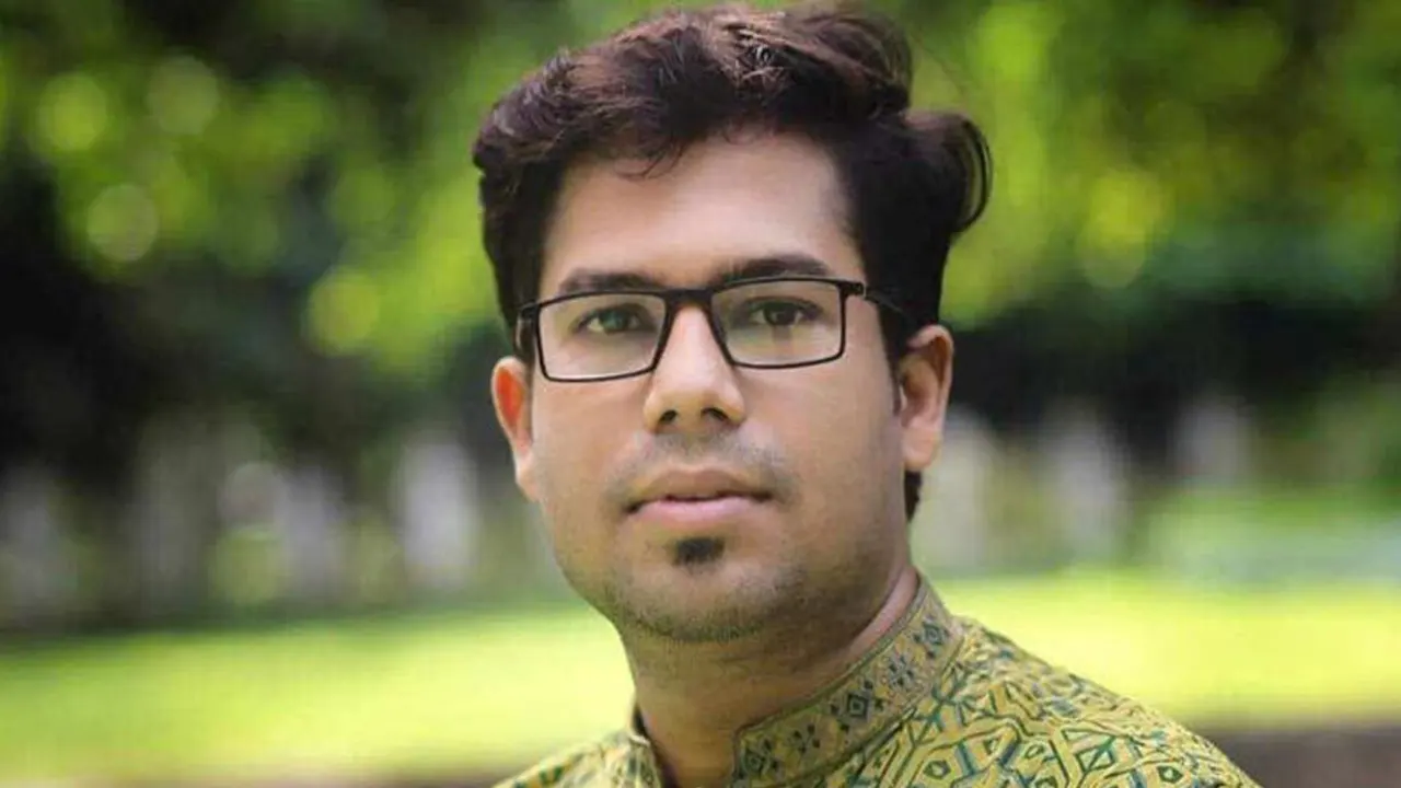 সাবেক ছাত্রলীগ নেতা ফুয়াদ হোসেন শাহাদাত। পুরোনো ছবি