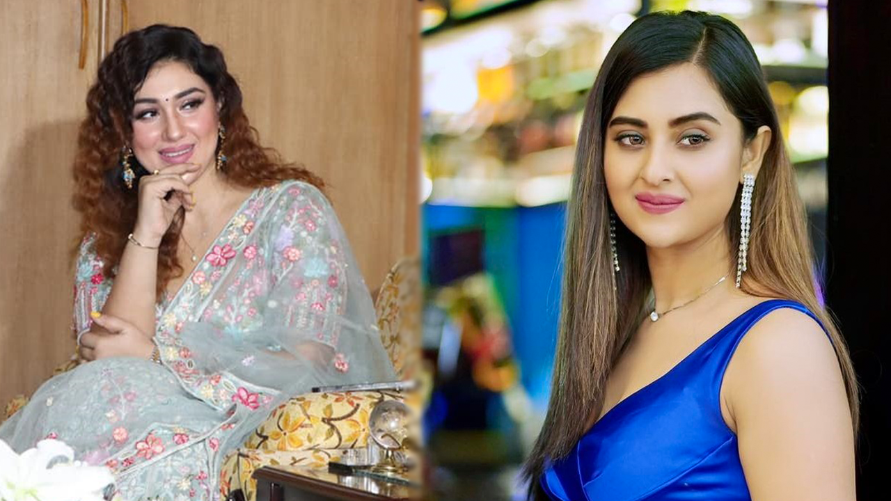 অপু বিশ্বাস ও শবনম বুবলী। ছবি : সংগৃহীত
