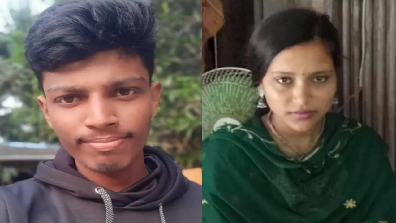 প্রেমিক যুগল ব্রজ মণ্ডল ও প্রিয়াঙ্কা মণ্ডল। ছবি : কালবেলা