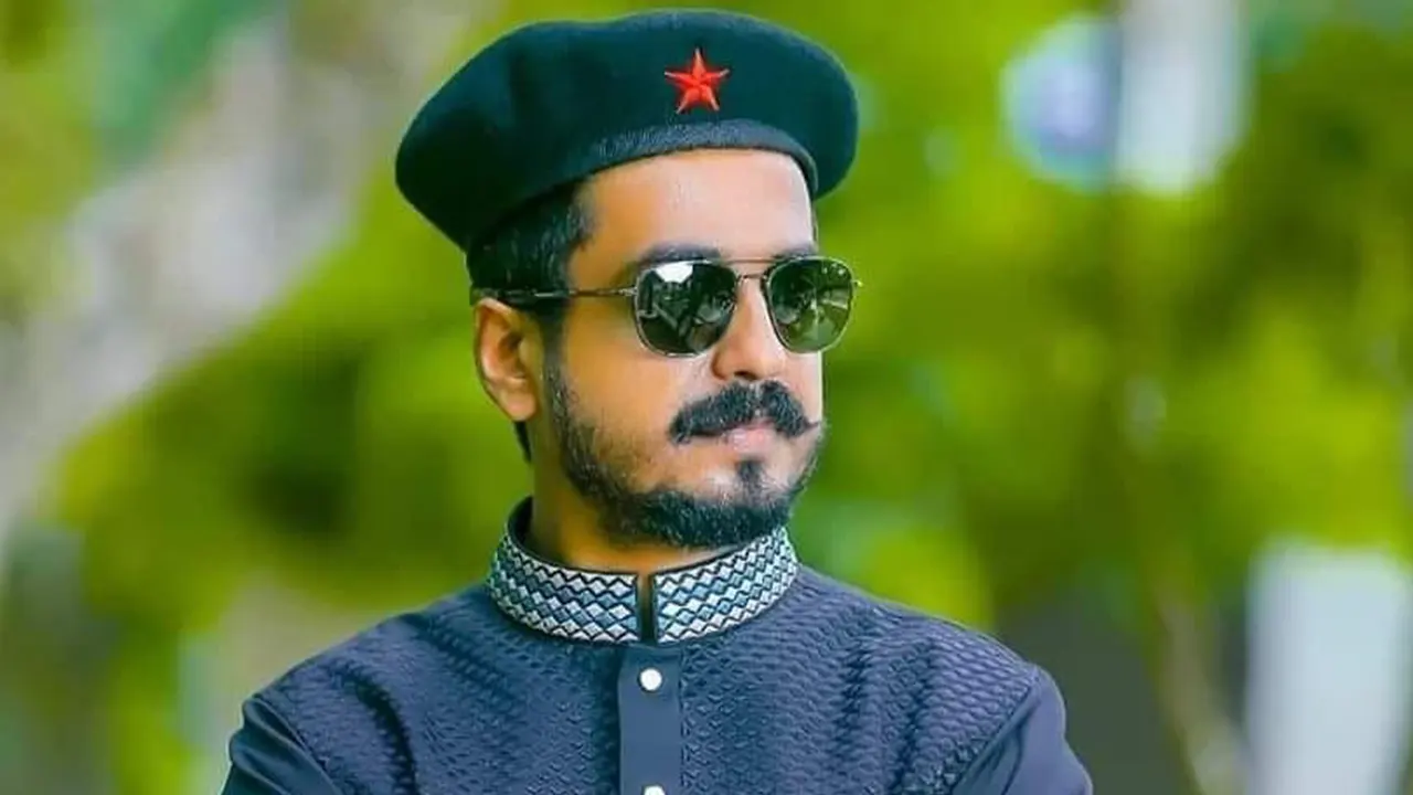 বাকেরগঞ্জ উপজেলার দাড়িয়াল ইউনিয়নের ছাত্রলীগের সভাপতি রিয়াজ হাওলাদার। ছবি : কালবেলা