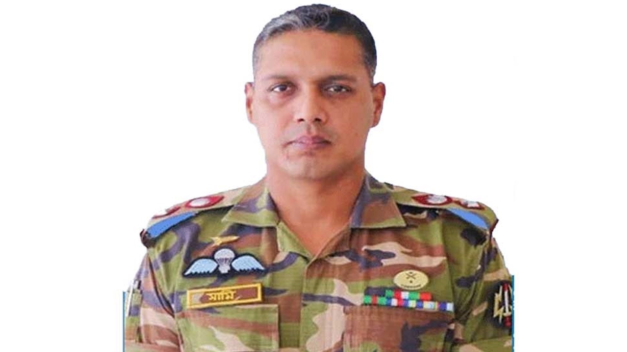 লেফটেন্যান্ট কর্নেল সামি-উদ-দৌলা চৌধুরী। ছবি : সংগৃহীত
