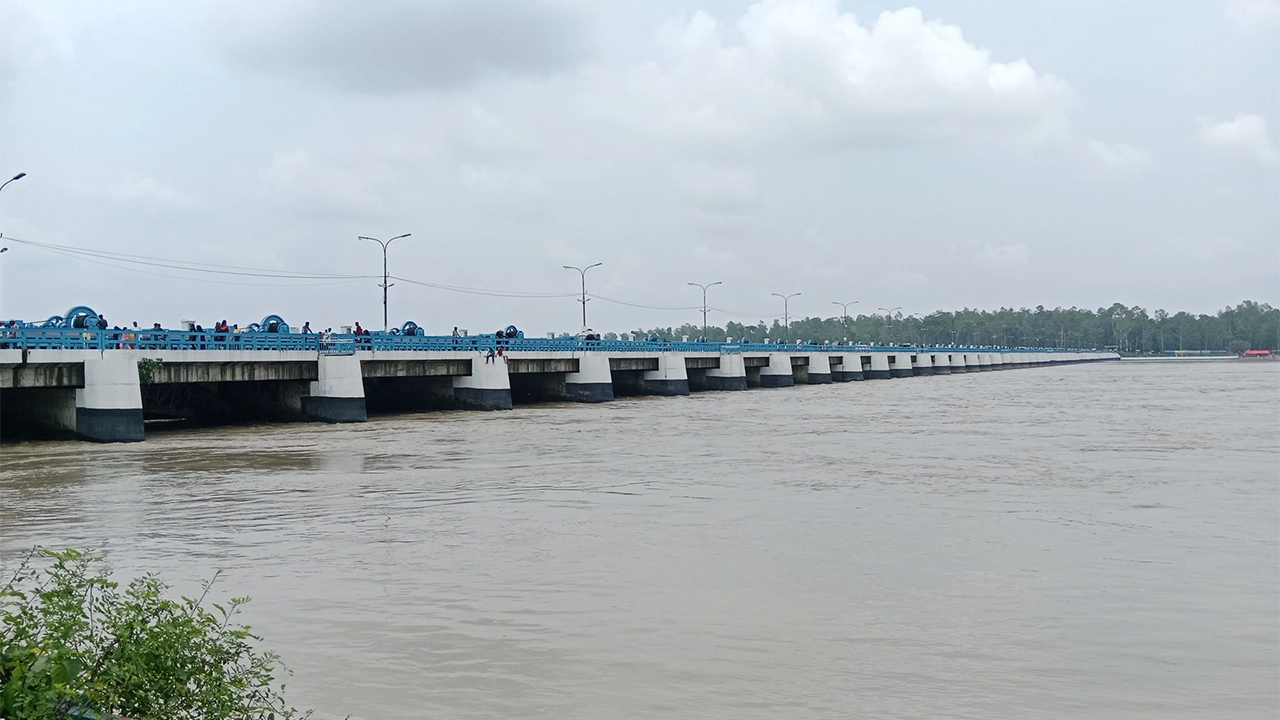 সদর উপজেলা খুনিয়াগাছ ইউনিয়নের আনন্দ বাজার বাগডোরা এলাকা থেকে তোলা। ছবি : কালবেলা