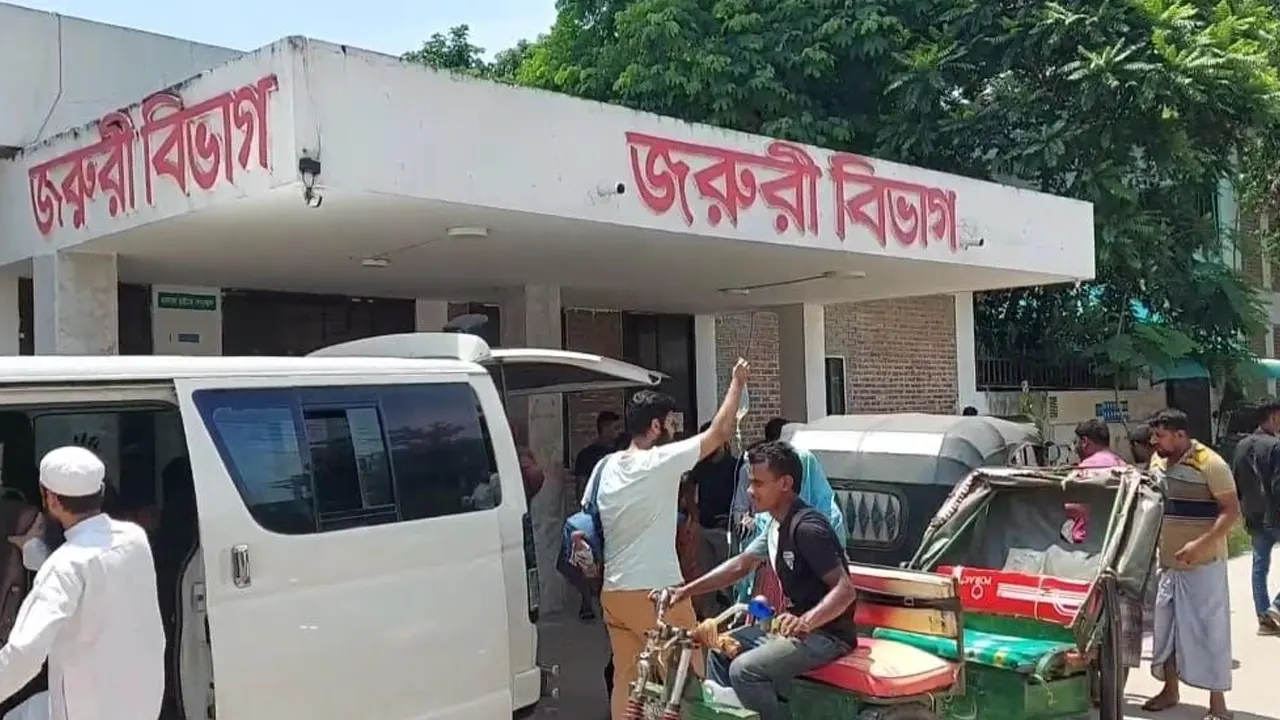 নরসিংদী জেলা সদর হাসপাতাল। ছবি : কালবেলা