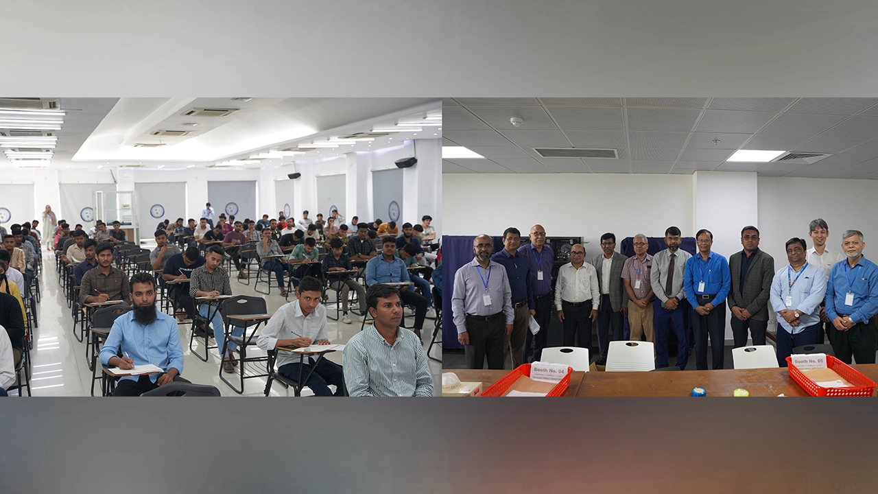 এআইইউবি ক্যাম্পাসে জাপানিজ ল্যাঙ্গুয়েজ প্রফিসিয়েন্সি টেস্ট (জেএলপিটি) অনুষ্ঠিত। ছবি : সংগৃহীত