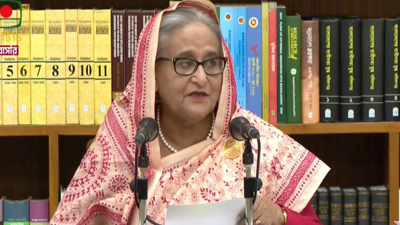 প্রধানমন্ত্রী শেখ হাসিনা। ছবি : সংগৃহীত