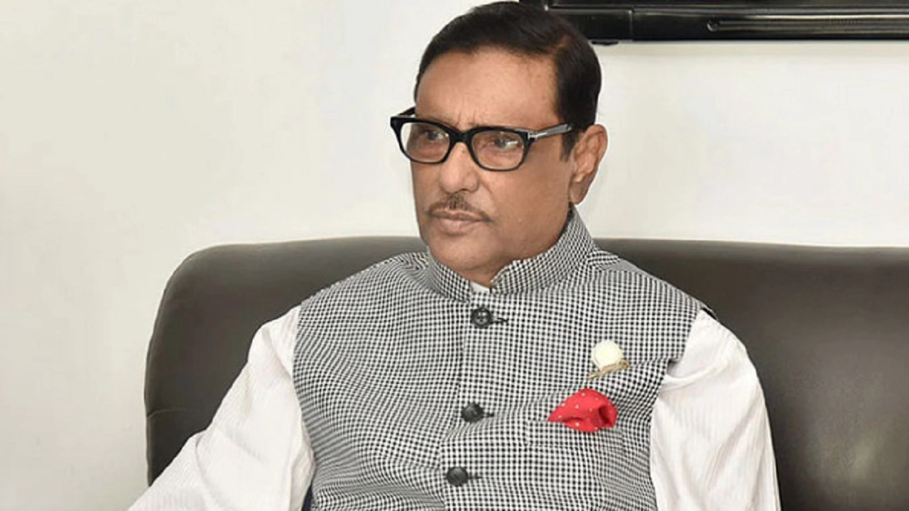 সেতুমন্ত্রী ওবায়দুল কাদের। পুরোনো ছবি