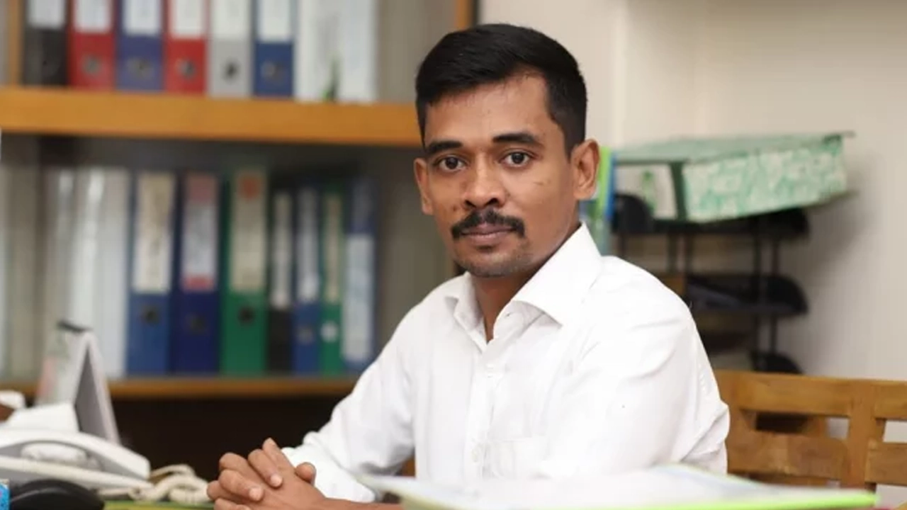 মিল্টন সমাদ্দার। পুরোনো ছবি