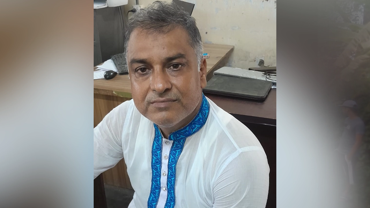 গ্রেপ্তার আ.লীগ নেতা ইব্রাহীম সরকার। ছবি : সংগৃহীত