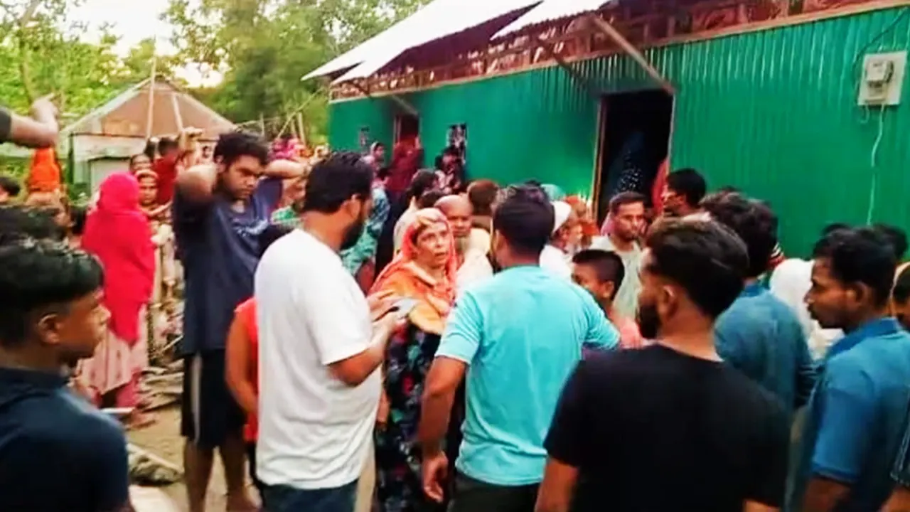 বিদ্যুৎস্পর্শে মা-ছেলের মৃত্যু। ছবি : কালবেলা