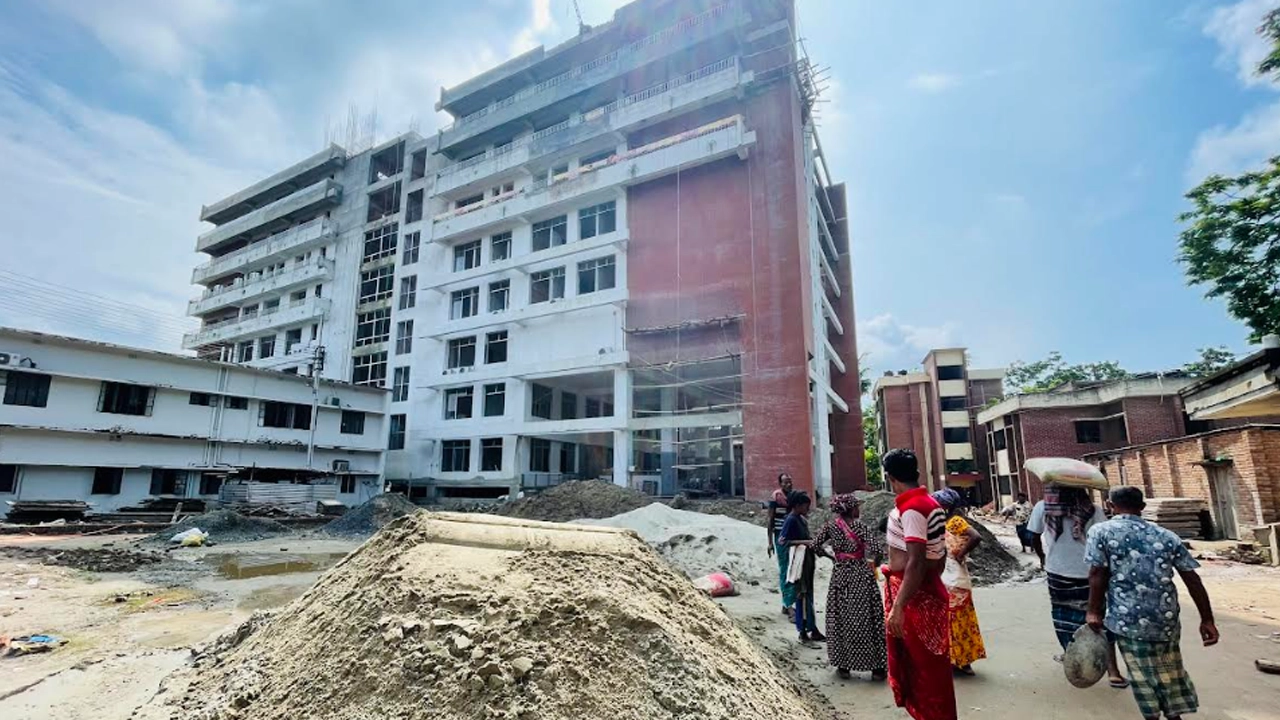 রাজবাড়ী সদর হাসপাতাল। ছবি : কালবেলা
