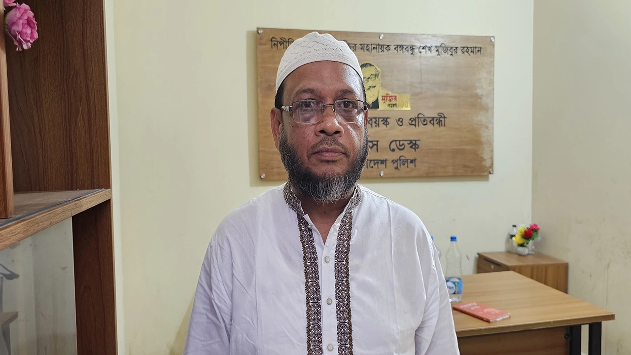 বাংলাদেশ জামায়াতে ইসলামীর মৌলভীবাজার জেলা আমির ইঞ্জিনিয়ার শাহেদ আলী। ছবি : কালবেলা