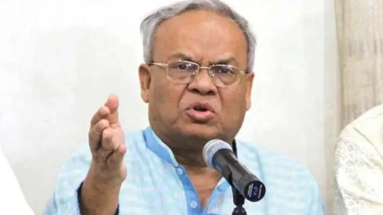রুহুল কবির রিজভী। পুরোনো ছবি