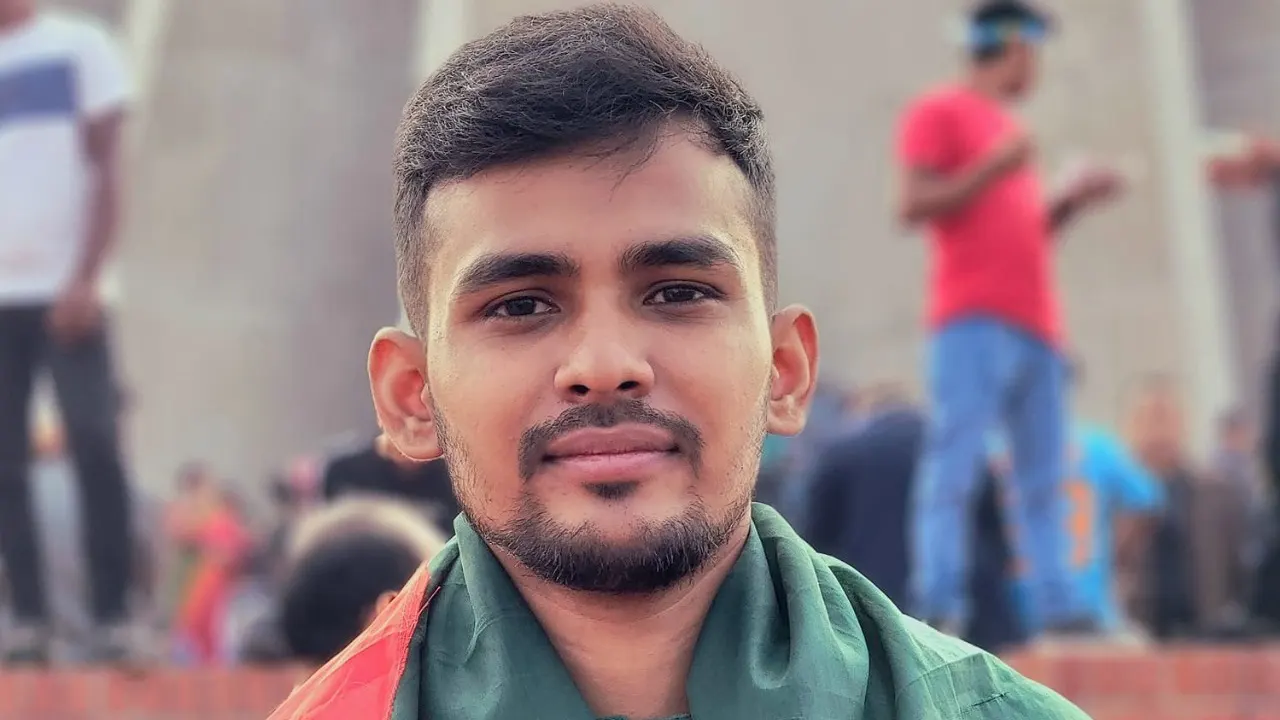 কোটা আন্দোলনের সমন্বয়ক আসিফ মাহমুদ। ছবি : সংগৃহীত