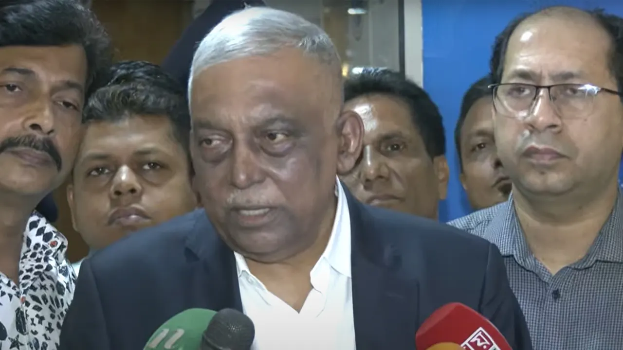 স্বরাষ্ট্রমন্ত্রী আসাদুজ্জামান খান কামাল। পুরোনো ছবি