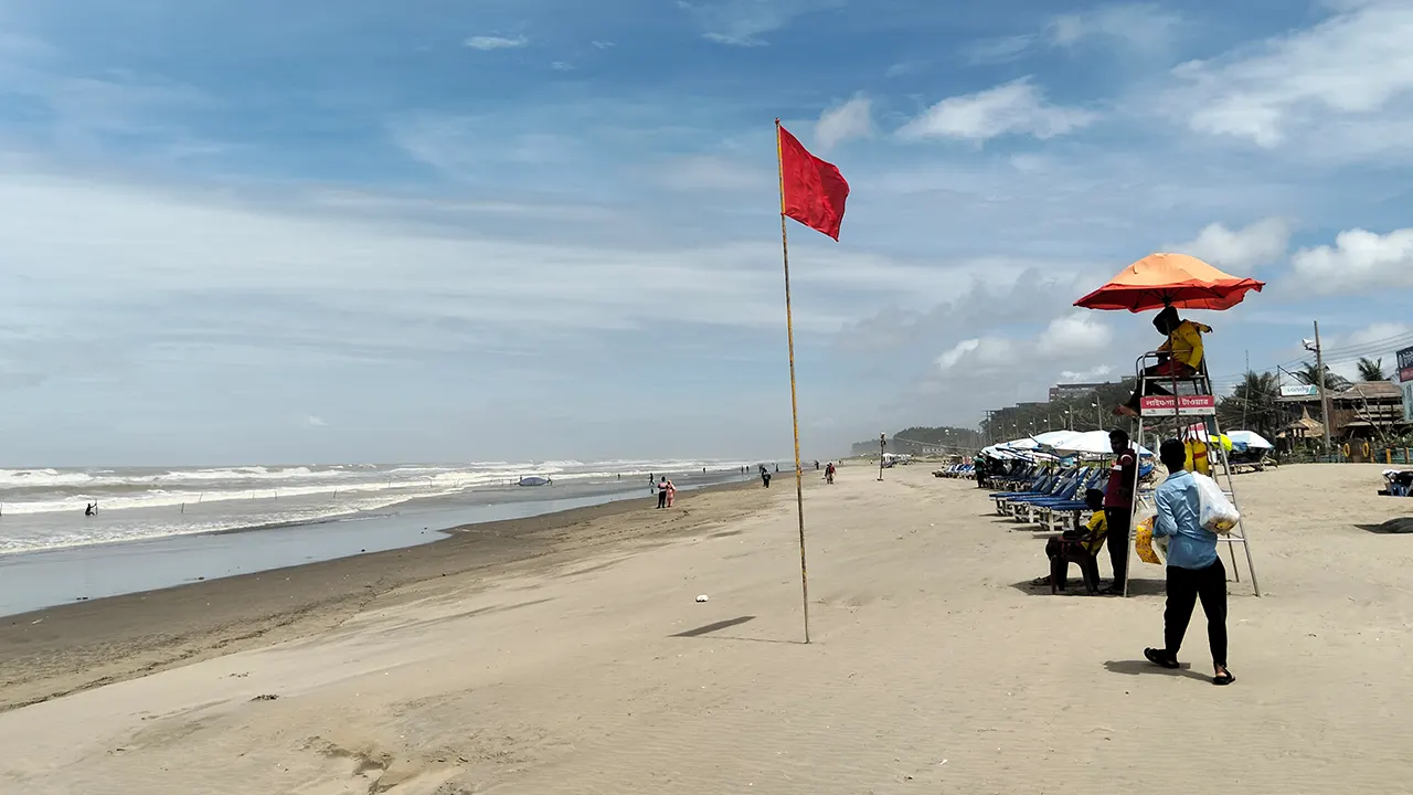 কক্সবাজার সমুদ্র সৈকত। ছবি : কালবেলা