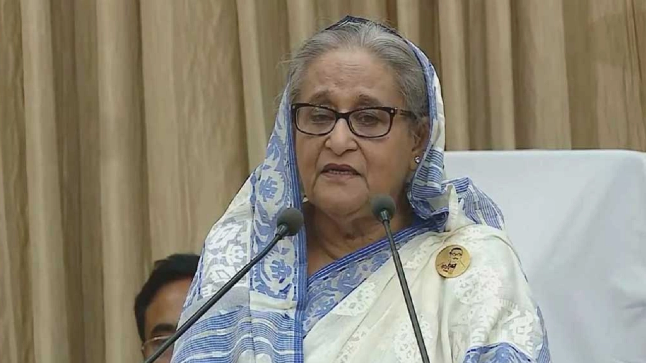 প্রধানমন্ত্রী শেখ হাসিনা। ছবি : সংগৃহীত