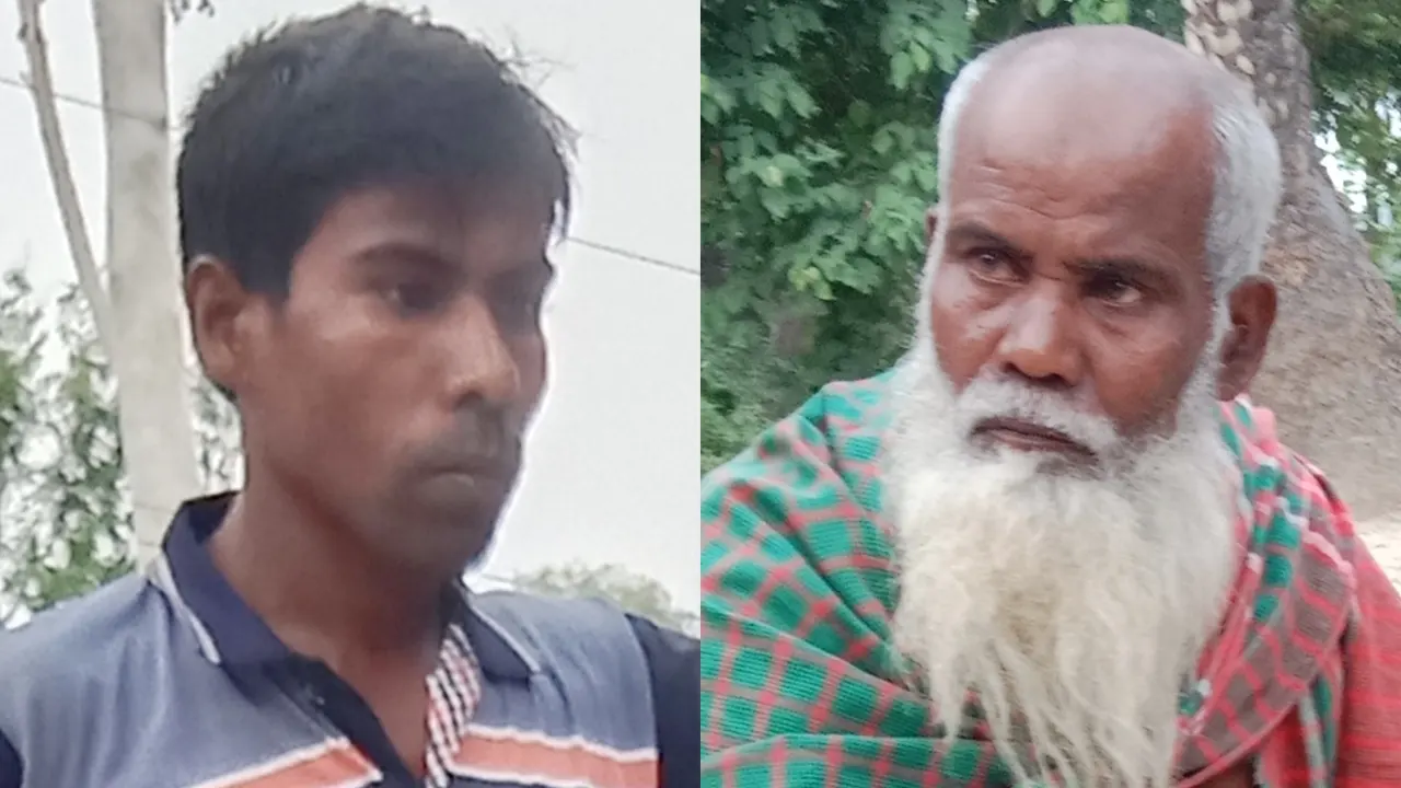 অভিযুক্ত মো. সাইফুল ইসলাম ও মো. আমজাদ হোসেন। ছবি : কালবেলা