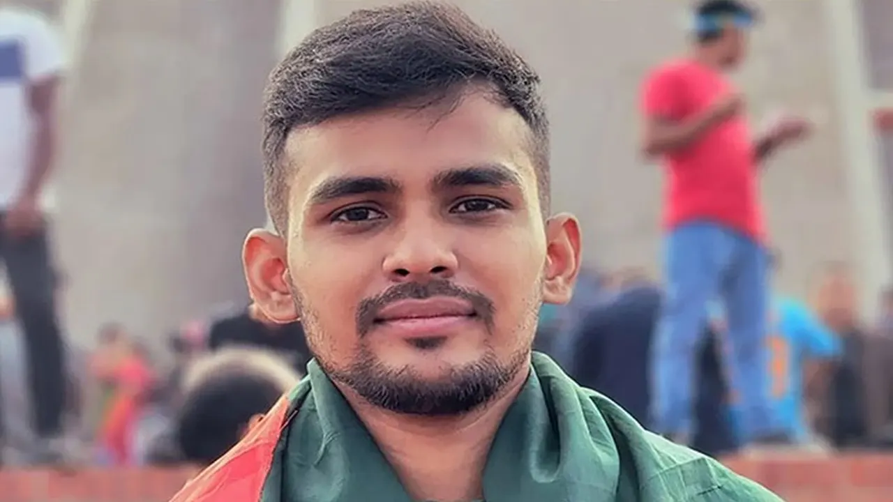 বৈষম্যবিরোধী ছাত্র আন্দোলনের সমন্বয়ক আসিফ মাহমুদ। ছবি : সংগৃহীত