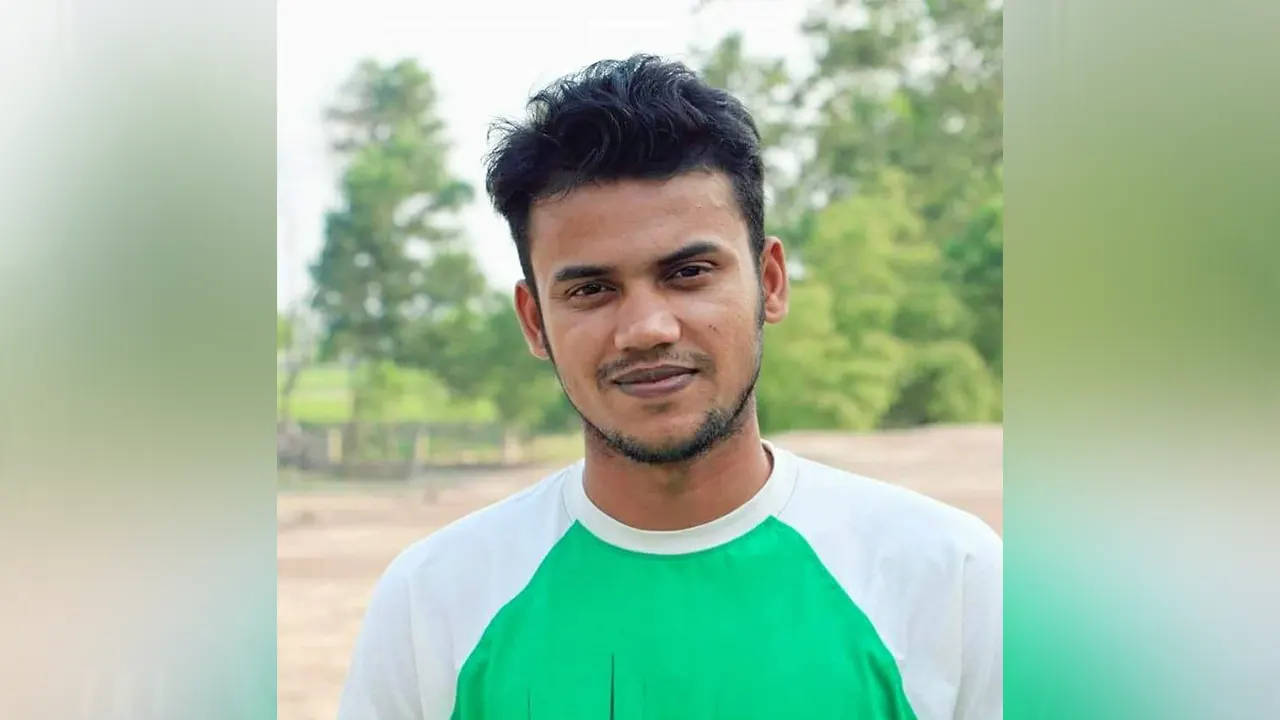 পদত্যাগের ঘোষণা দেওয়া ছাত্রলীগ নেতা মো. শরিফ মিয়া। ছবি : কালবেলা