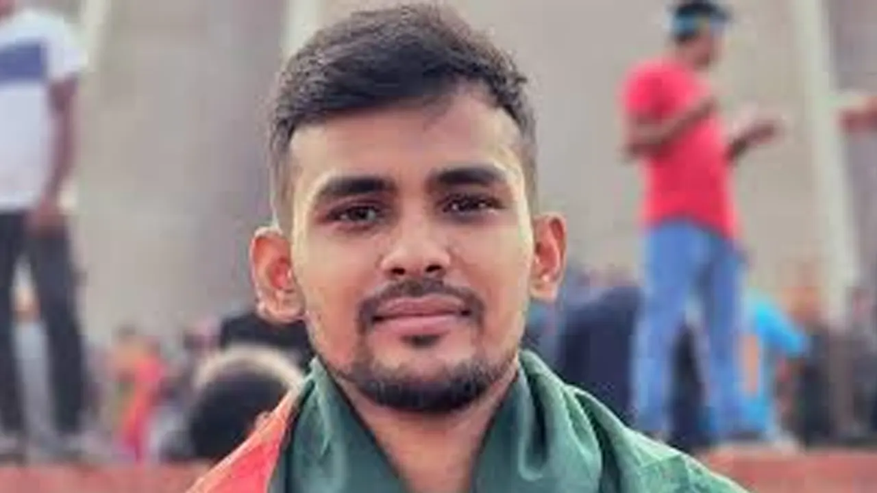 সমন্বয়ক আসিফ মাহমুদ। পুরোনো ছবি