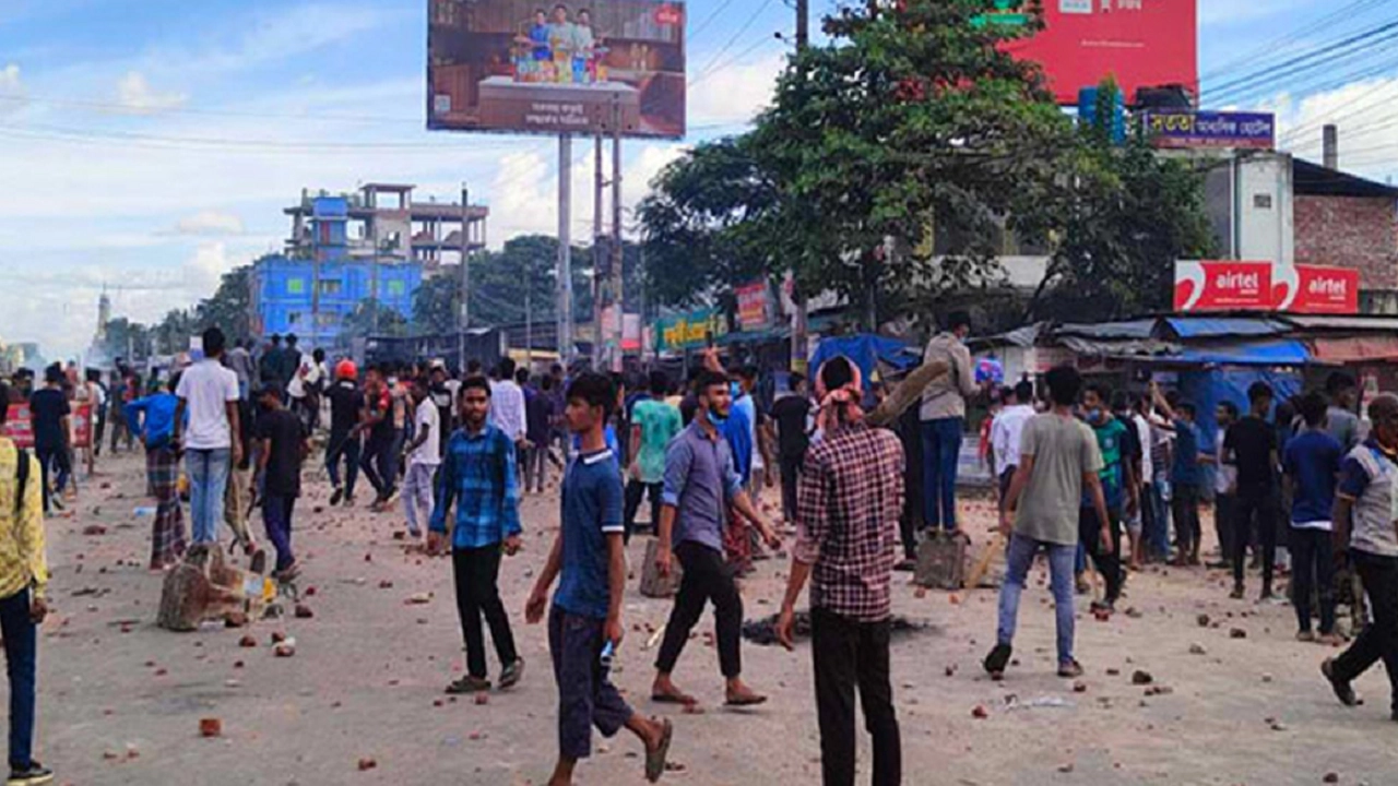 উত্তরায় সংঘর্ষে আওয়ামী লীগ নেতা আনোয়ারুল ইসলাম নিহত হয়েছেন। ছবি : সংগৃহীত