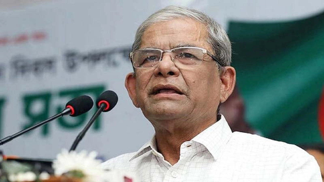 মির্জা ফখরুল ইসলাম আলমগীর। ছবি : সংগৃহীত