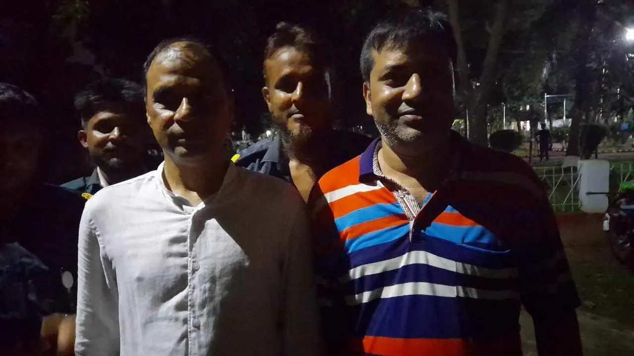 কাশিমপুর কারাগার থেকে মুক্তি পান গিয়াস উদ্দিন আল মামুন। ছবি : কালবেলা