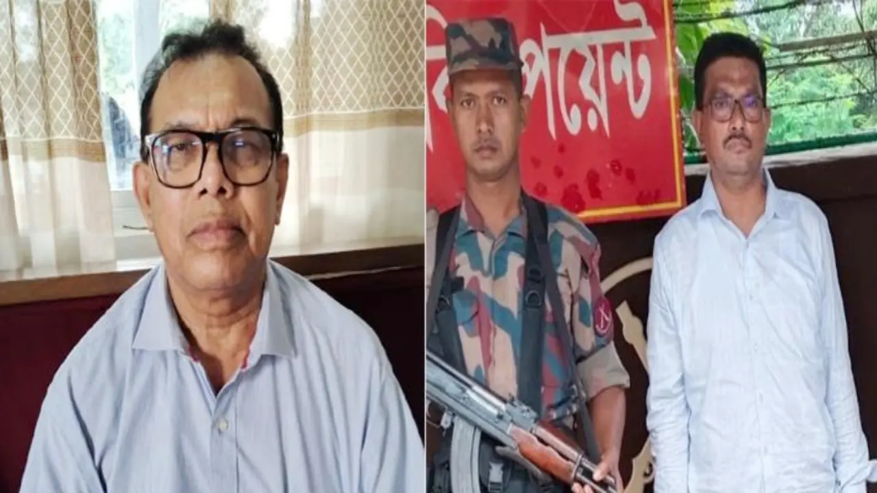 নিরব হোসেন ওরফে (খোড়া টুটুল) ও আমজাদ হোসেন