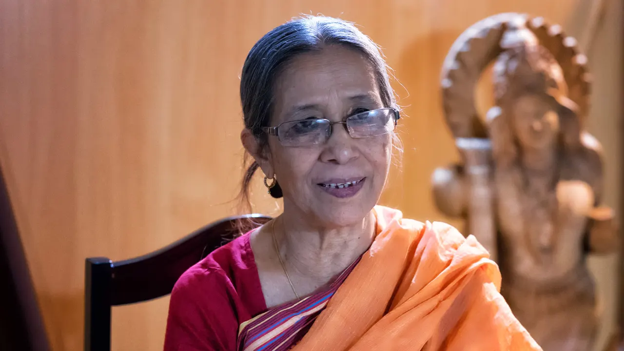 ফরিদা আখতার। পুরোনো ছবি