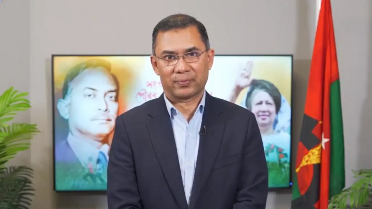 বিএনপির ভারপ্রাপ্ত চেয়ারম্যান তারেক রহমান। পুরোনো ছবি