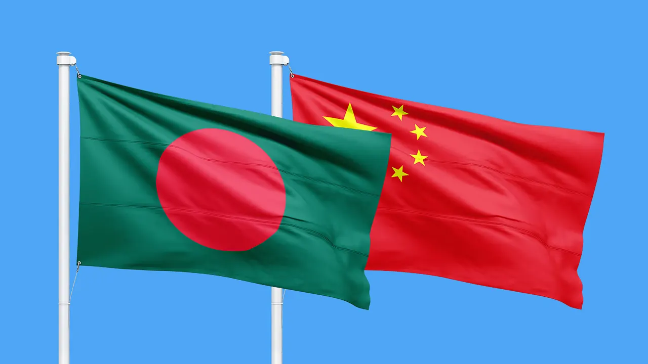 দুই দেশের পতাকা। ছবি : সংগৃহীত