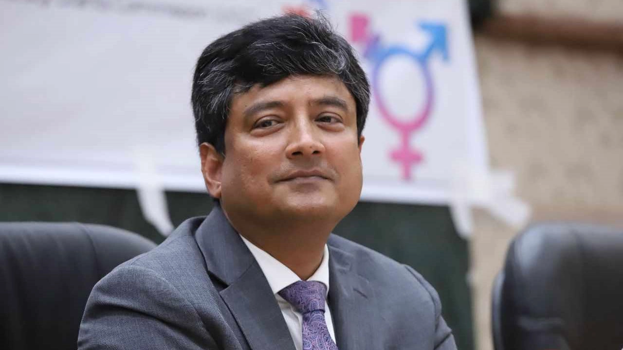 জাতীয় বিশ্ববিদ্যালয়ের উপাচার্য অধ্যাপক মশিউর রহমান। ছবি : কালবেলা