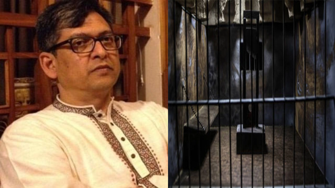 সালাহউদ্দিন আহমেদ ও প্রতীকী বন্দিশালা।