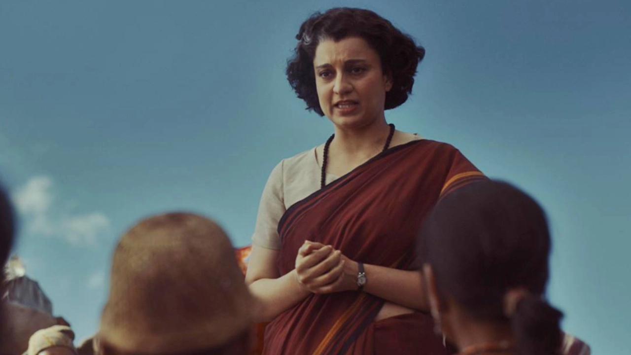 ইমার্জেন্সি সিনেমায় কঙ্গনা রানাওয়াত। ছবি : সংগৃহীত