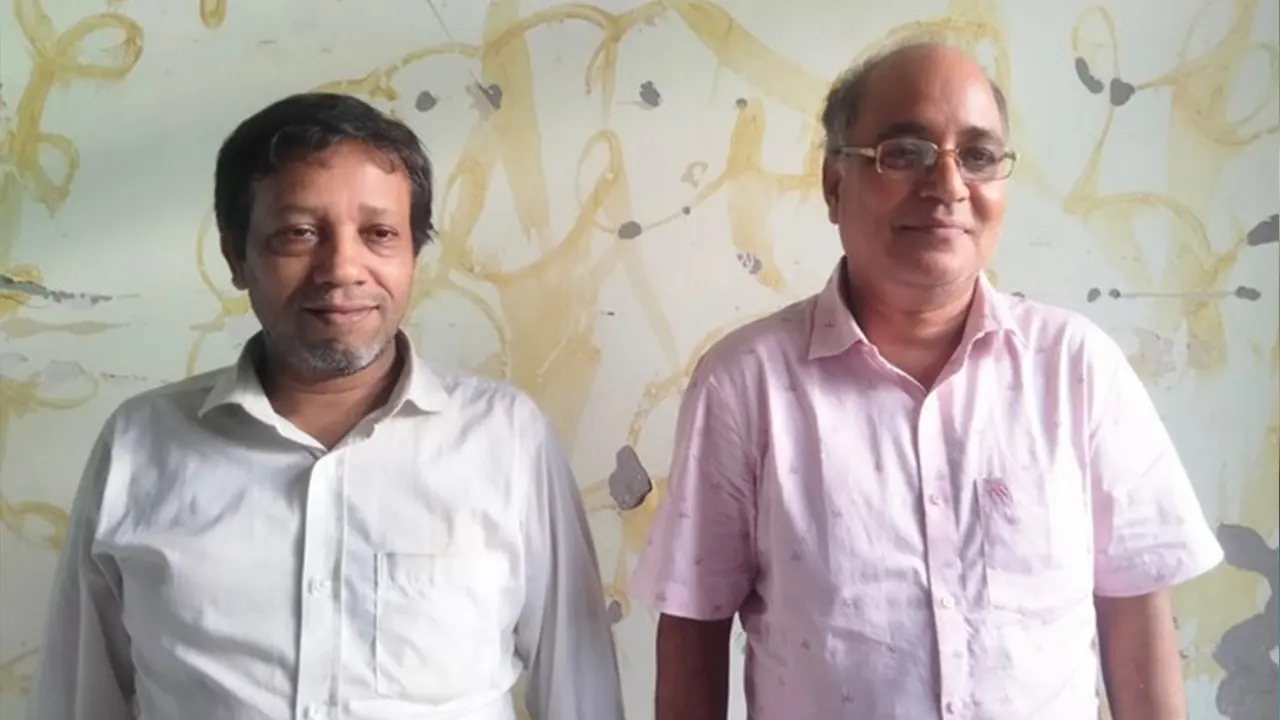 সভাপতি রনজিত সরকার, সাধারণ সম্পাদক অ্যাডভোকেট জাফরুল আলম। ছবি : কালবেলা