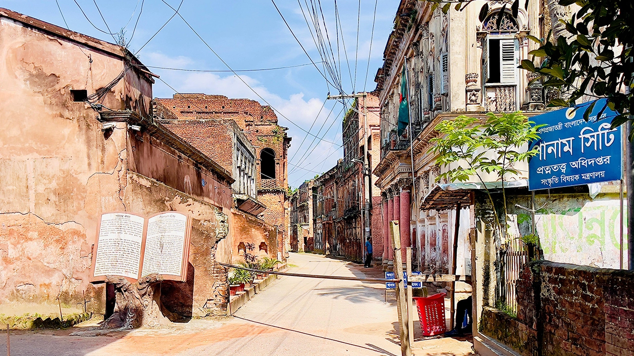 নারায়ণগঞ্জের সোনারগাঁয়ের পানাম সিটি। ছবি : কালবেলা
