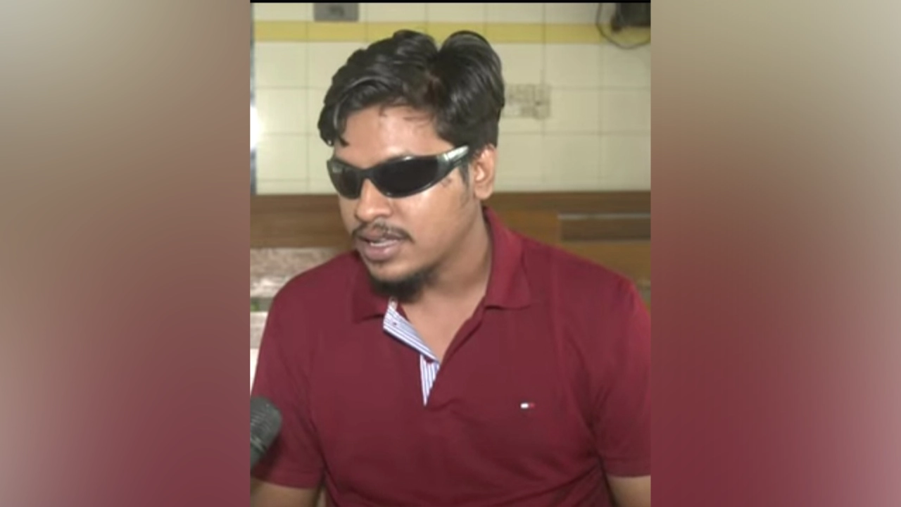 গুলিতে আহত নাহিদ । ছবি : কালবেলা
