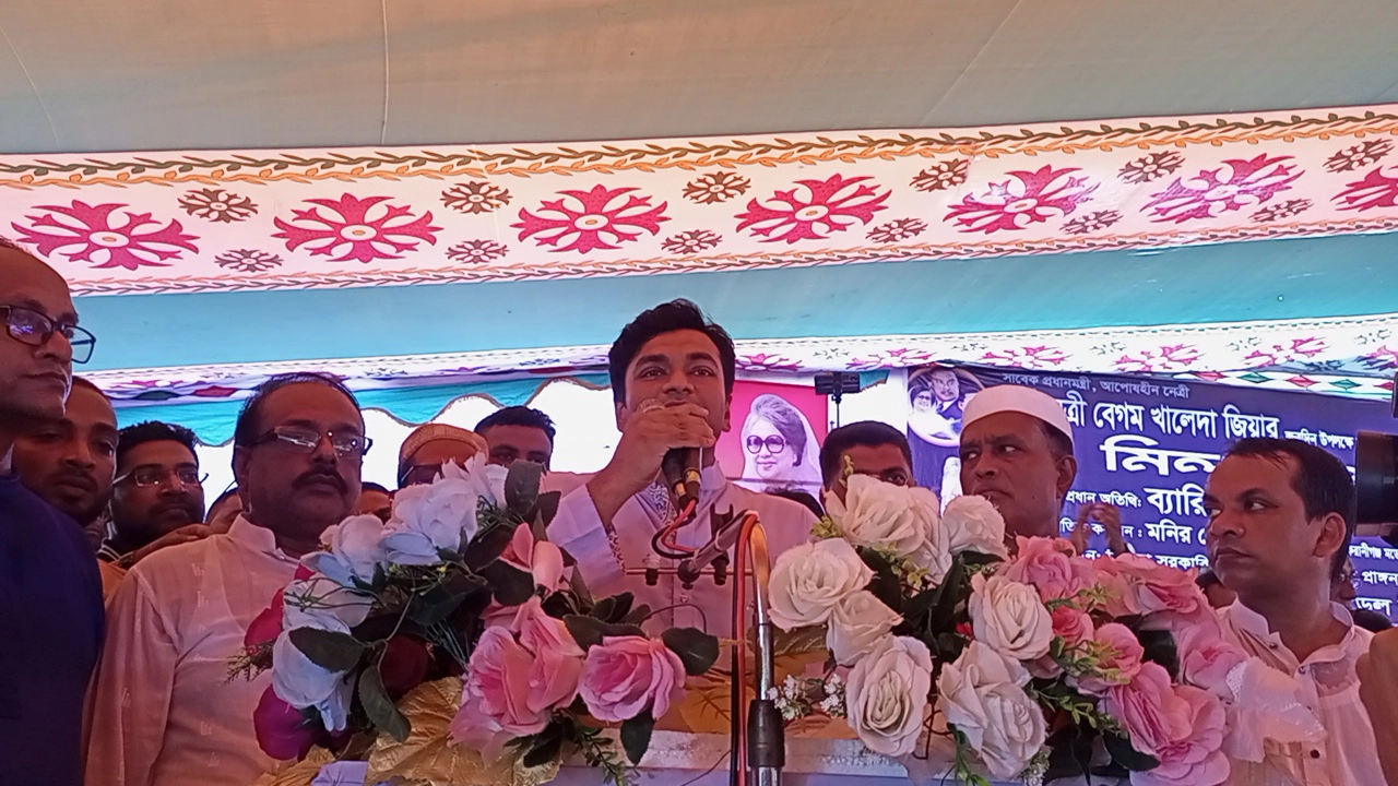 ঢাকা জেলা বিএনপির সাংগঠনিক সম্পাদক ব্যারিস্টার ইরফান ইবনে আমান অমি। ছবি : কালবেলা